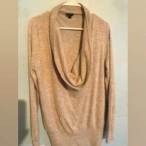 #4 Ann Taylor swoop neck sweater
